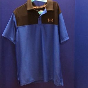 Boys Under Armour Matchplay Blocked Polo shirt